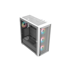 Gabinete Balam Rush Carbon 9000 Full Torre USB 3.0 / 2.0 / Tipo C 4 Ventiladores Blanco — Modelo BR-938761