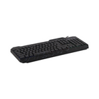 Kit gamer Naceb Teclado y Mouse alambrico Ergonomico retroiluminado color Negro USB