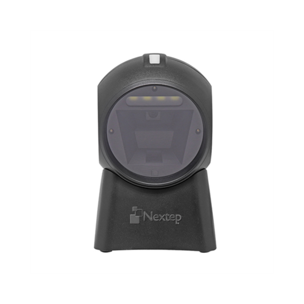 Lector de Código de Barras Nextep Omnidireccional QR (1D/2D) USB Negro NE-505