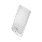 Disco duro externo Adata 1TB, 2.5", USB 3.2, HV320 Slim, color blanco.