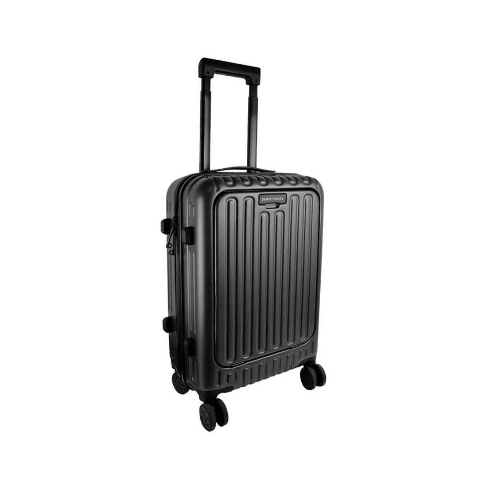 Maleta Rígida con Rotación 360° y Trolley Perfect Choice Airly Gris