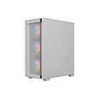 Gabinete Balam Rush Twin Mate 7000B Media Torre Blanco Cristal 4 Ventiladores ARGB ATX Sin Fuente Panel Frontal Intercambiable Cristal / Malla