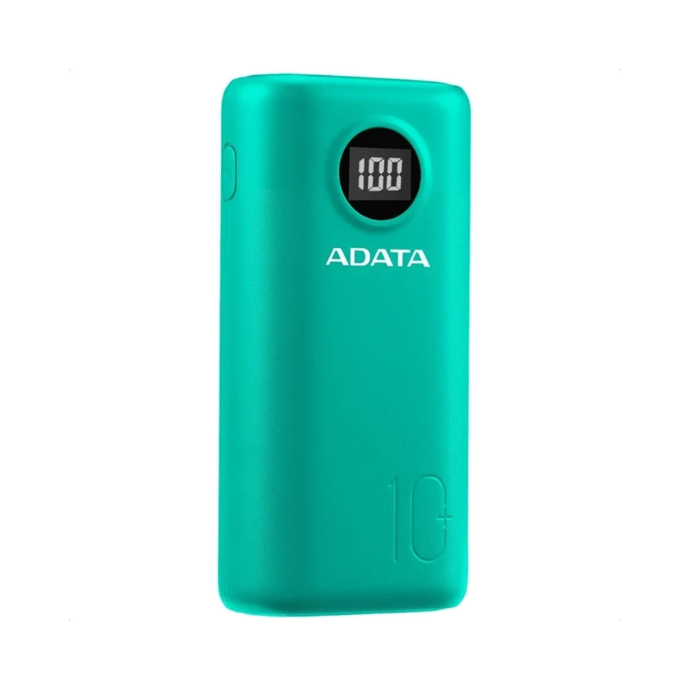 Cargador Adata Power Bank 10000mAh, Portátil Verde, AP10000QCD-DGT-CGN