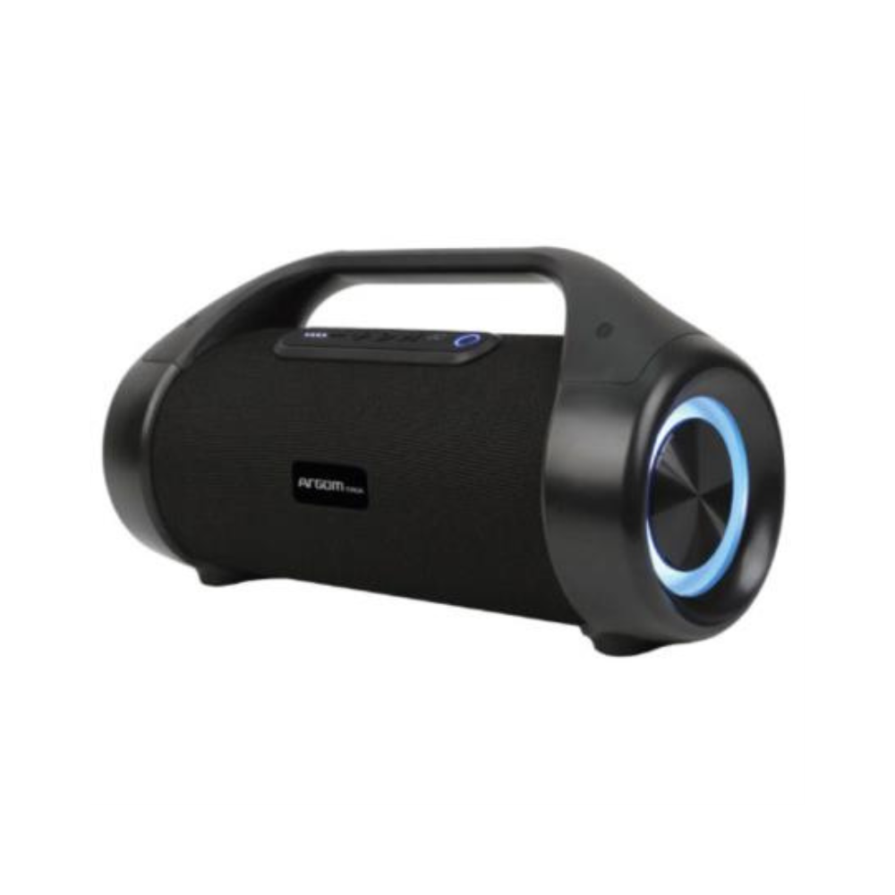 Bocina Inalámbrica ArgomTech Radion + Beats Bluetooth IPX5 TWS Negro
