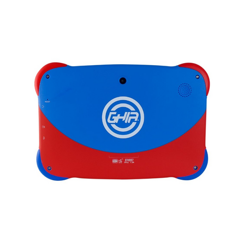 Tablet Ghia 7 Kids Quad Core A50 1GB RAM 16GB Doble Cámara WiFi Bluetooth 2500mAh Android 9 Azul
