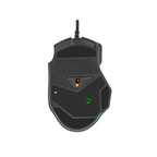 Mouse Gamer GETTTECH GPM-RGBWR-G1-BK 7200 DPI RGB USB Negro/Azul