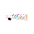 Enfriamiento Líquido Balam Rush 360 Hydrox Expert HYX36 Blanco Display para monitoreo de temperatura RGB 3x Vent 120 mm TDP 300 W Legend