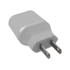 Cargador Brobotix USB para Pared 5V 2A, 2 Puertos, Blanco