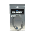 Cable Extensión USB V2.0 M-H 3.0M Plateado 480Mbps Manhattan (340496)