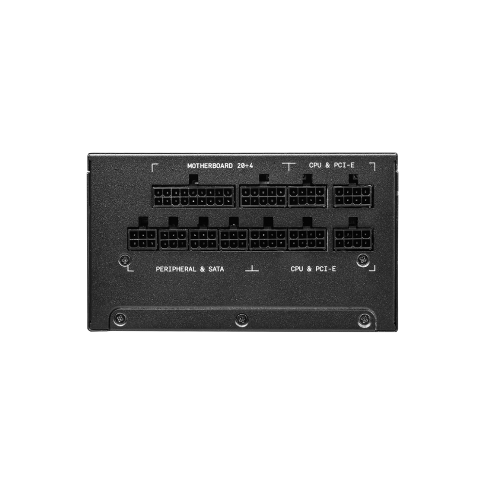 Fuente de Poder MSI MPG A1000G 1000W 80 Plus Gold ATX 12V Modular