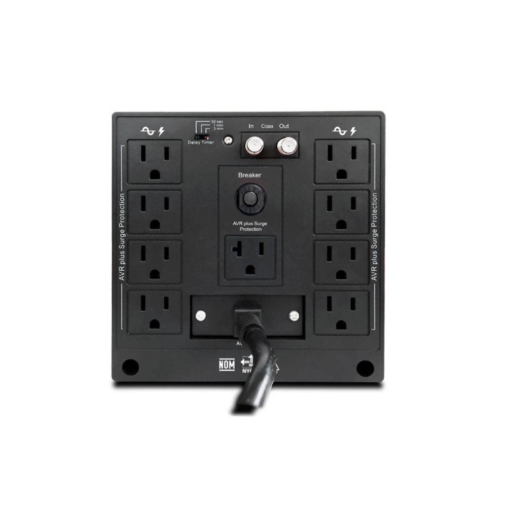 Regulador CDP R-AVR2408 2400VA 1200W 8 Salidas