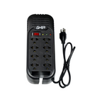 Regulador de Voltaje GHIA 1300VA, 600W, 8 Outlets