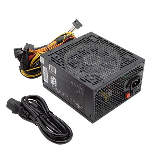 Fuente de Poder Yeyian Raiden 500W 80 Plus White RGB ATX