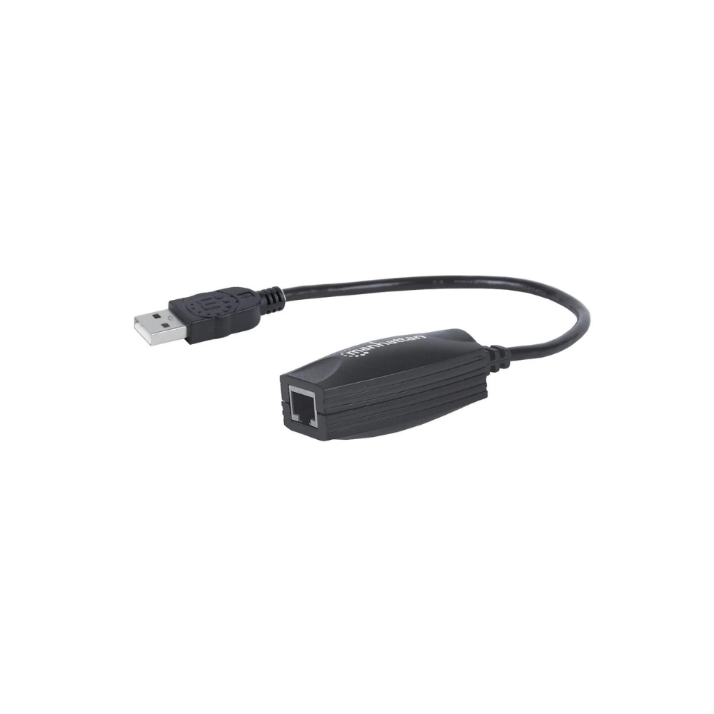 Cable USB Manhattan Extension Activa 60M vi­a RJ45 (179300)