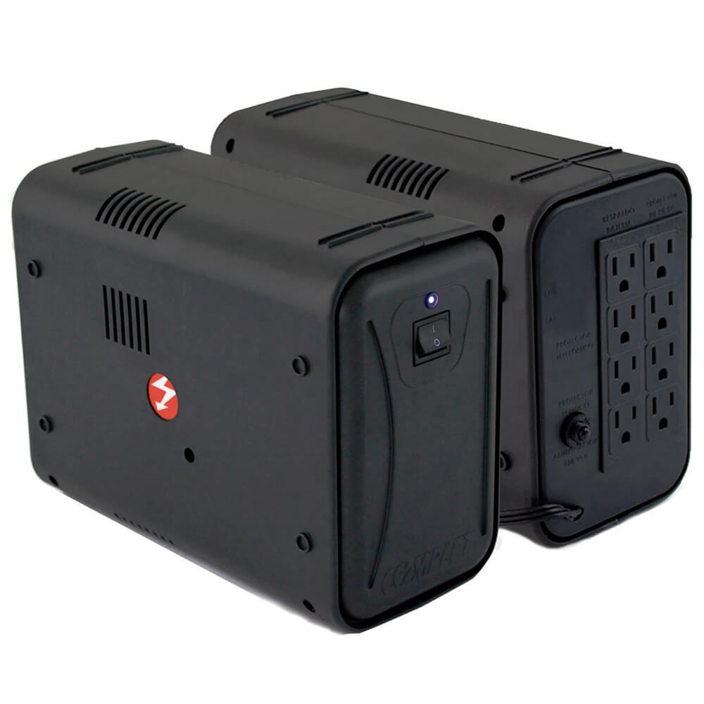 UPS COMPLET MT 805 (ERI-5-036) 800VA/400W 8 contactos NEMA 5-15R (4 c/protección batería) 120V 504 Joules