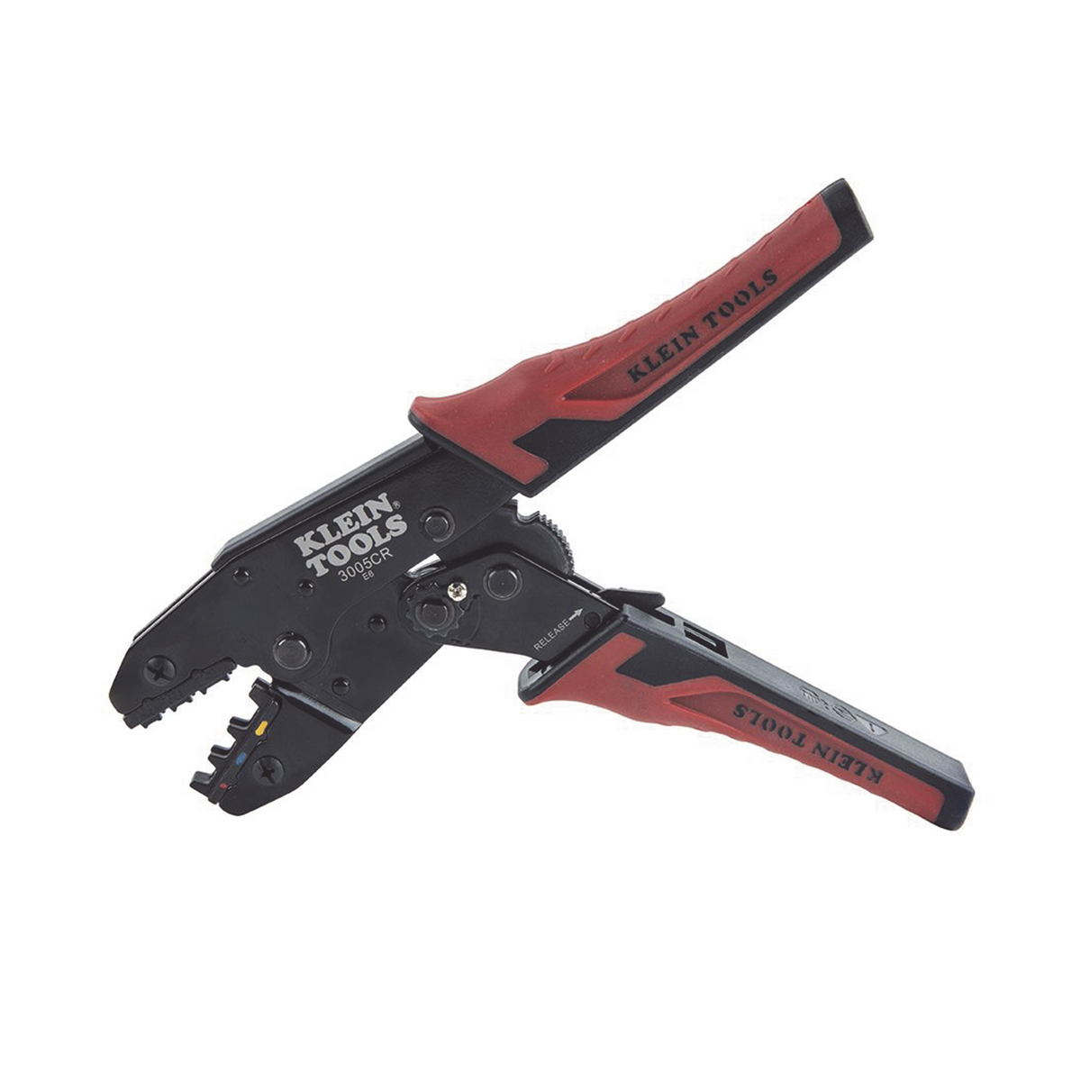 Pinza Ponchadora para Terminales con Aislamiento de 10 a 22 AWG