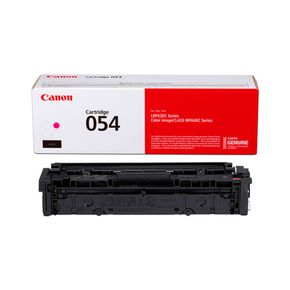 Tóner Canon 054 3022C001AA Magenta Para ImageClass LBP622CDW / MF644CDW — Rendimiento 1,200 Páginas