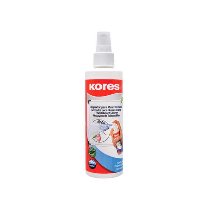 Liquido Limpiador P/Pizarron Blanco Kores 255 Ml