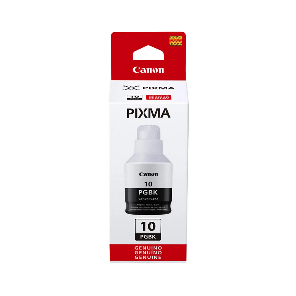 Botella De Tinta Canon GI-10 BK Negro