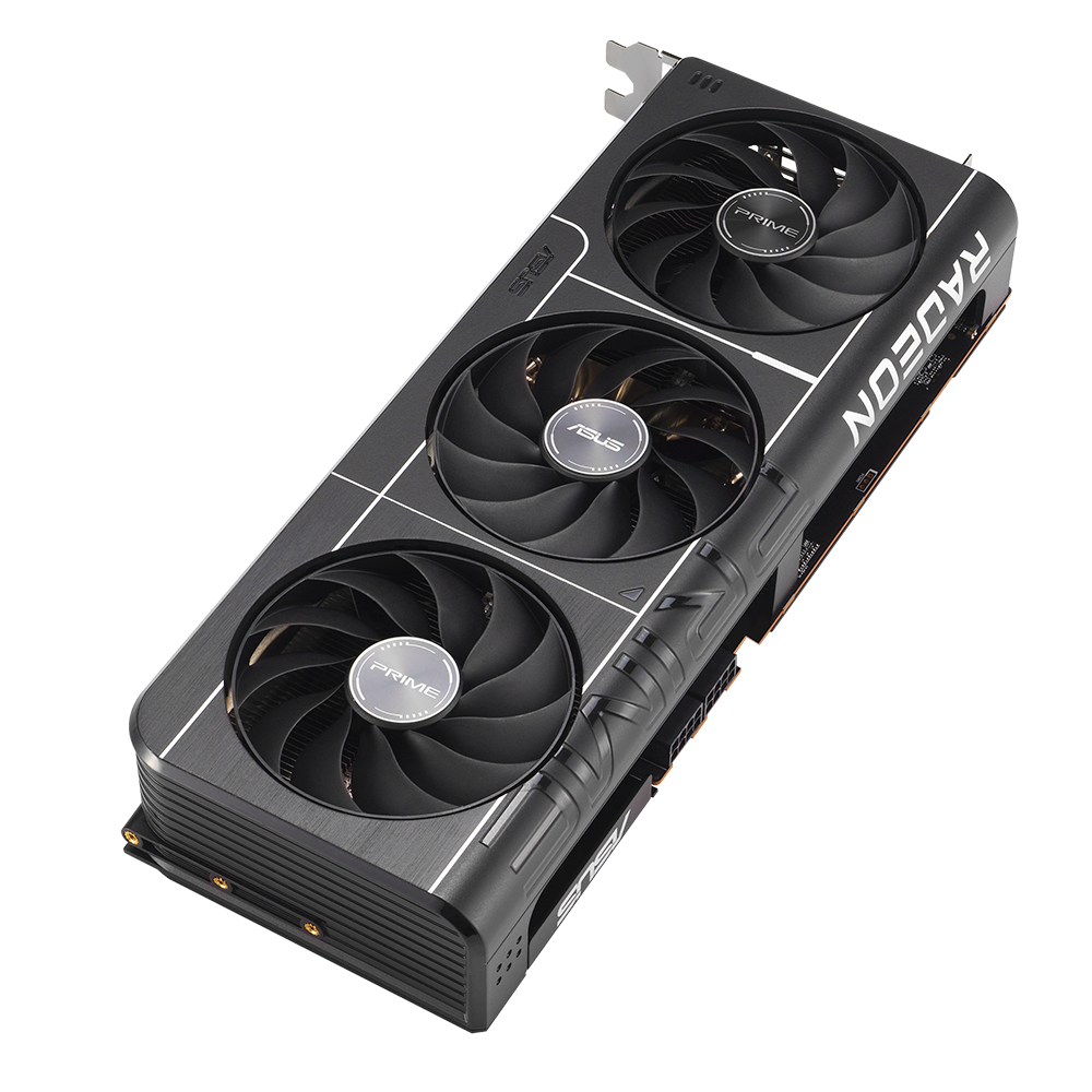Tarjeta de video Asus 16GB RX9070 Prime GDDR6 1xHDMI 3xDP 3xFan PRIME-RX9070-O16G