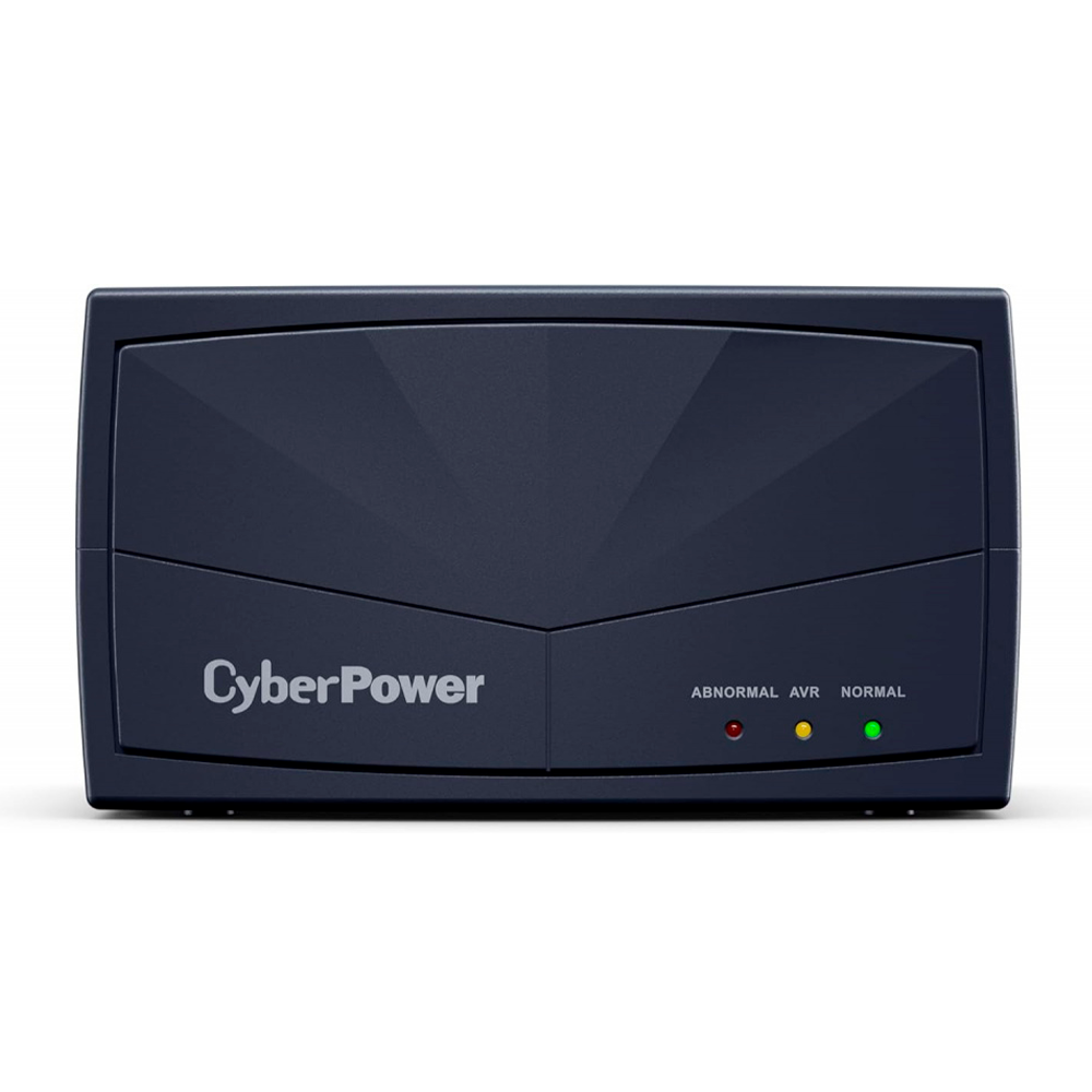 Regulador CyberPower LB2500VR de 2500 VA 1500 Watts AVR para línea blanca 1 contacto NEMA 5-15R indicador estado LED