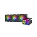 Enfriamiento Liquido Cougar Helor 360 Negro ARGB 3x120mm 1800rpm