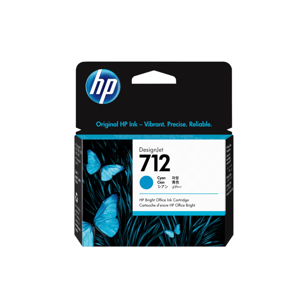 Cartucho De Tinta HP DesignJet 712 29ml Cyan