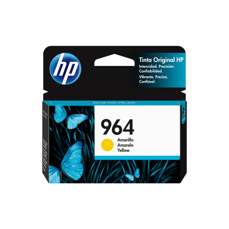 Cartucho Original De Tinta HP 964 Amarillo