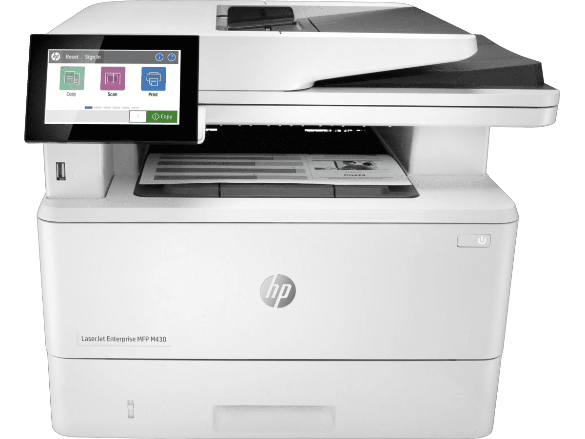 Multifuncional HP (VAL) LaserJet Enterprise MFP M430f Monocromática Láser