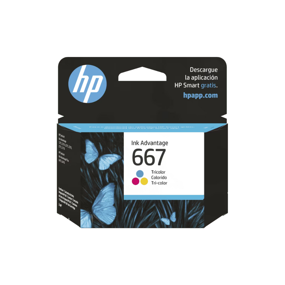 Tinta HP Original Ink Advantage 667 Tricolor