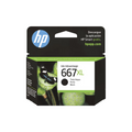 Tinta HP Original Ink Advantage 667XL Alto Rendimiento Negro