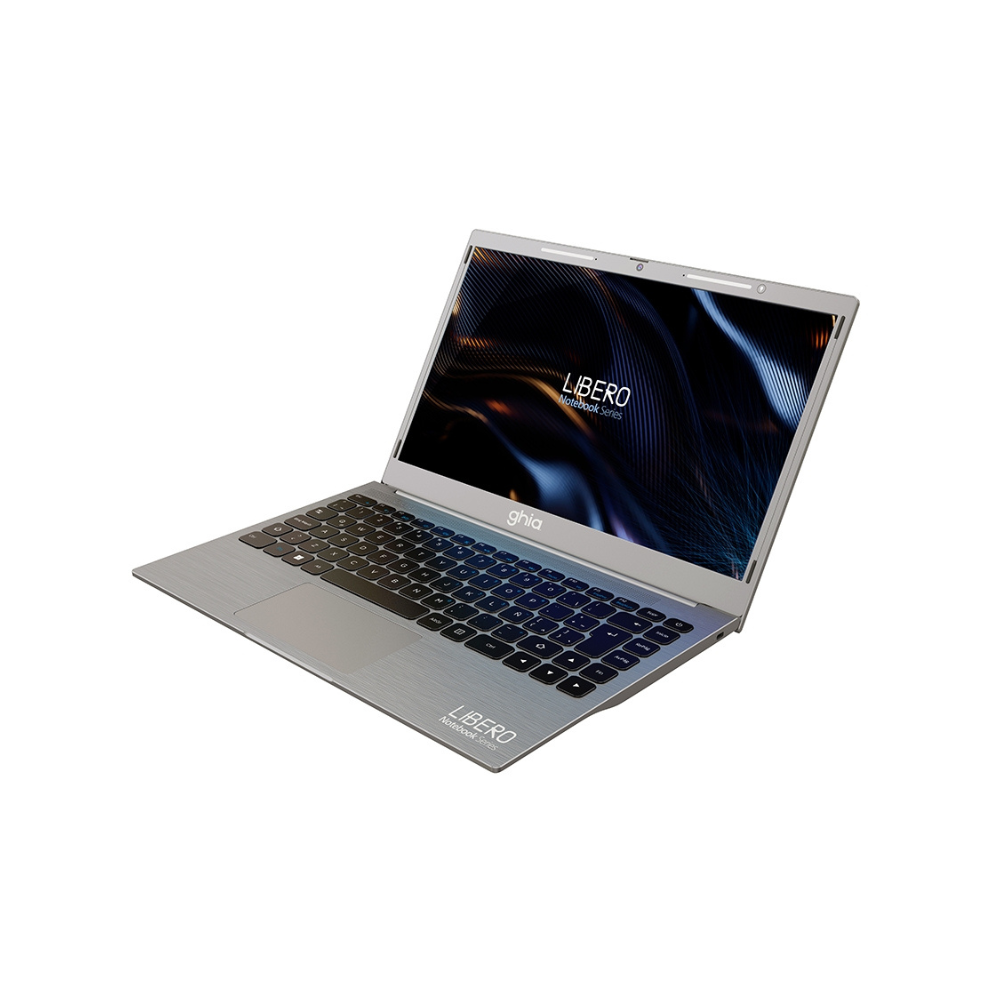 Notebook Ghia Libero 14.1" HD Intel Celeron N4020C 8GB RAM 512GB SSD Windows 11 Gris