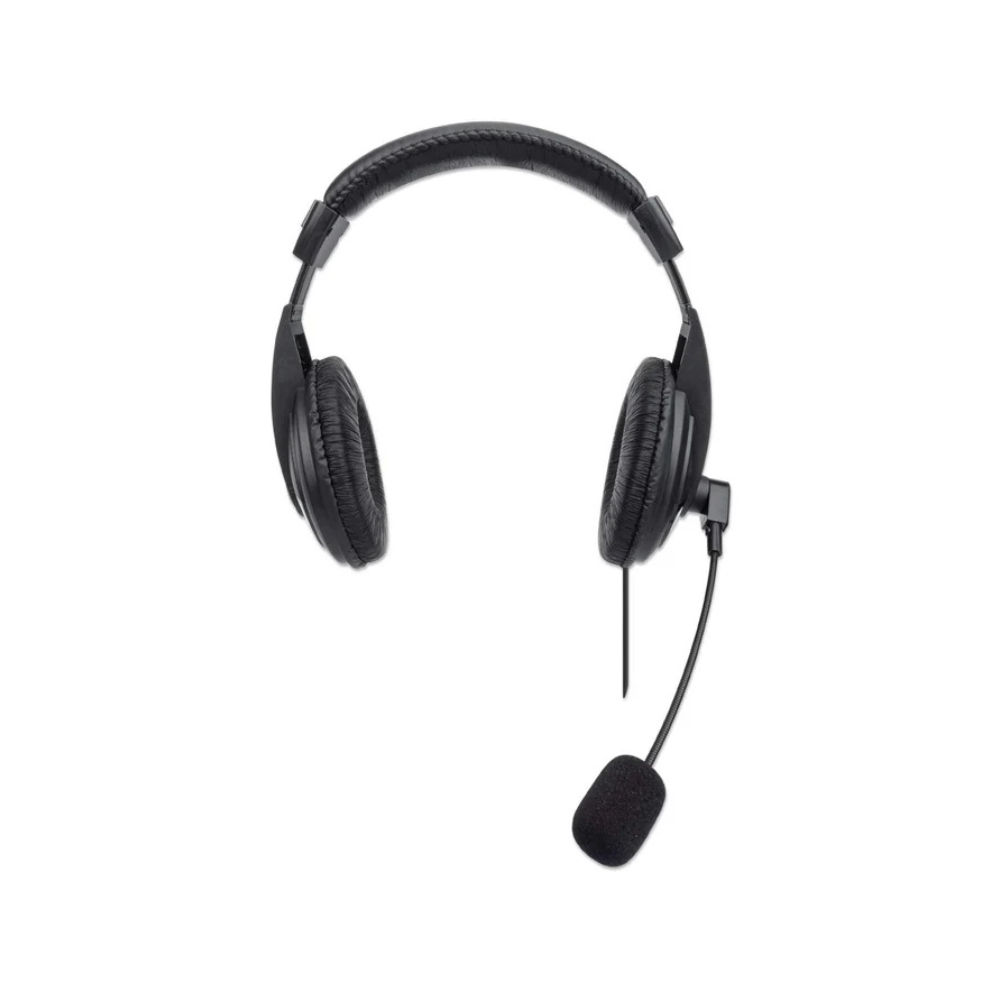 Audifono C/Microfono Manhattan Usb Mediano