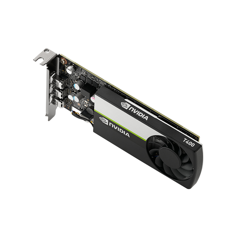 Tarjeta de Video PNY 4GB Quadro T400 GDDR6 3X Mini DP Low Profile