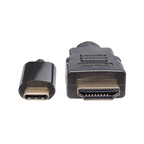 Cable USB Manhattan Tipo C Macho a HDMI Macho 2.0M 4K (151764)