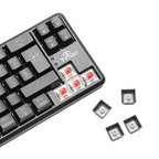 Teclado Gamer Yeyian YTM-28209R Akil S3500 Mecánico Switch Rojo RGB/Bluetooth