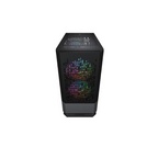 Gabinete Cougar MG140 Air RGB Negro Cristal Templado 3 Ventiladores 120mm ARGB Mini Torre Mini ITX / Micro ATX