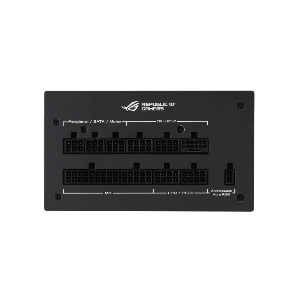 Fuente de Poder ASUS ROG Strix 1200W Aura Gaming ATX12V ARGB