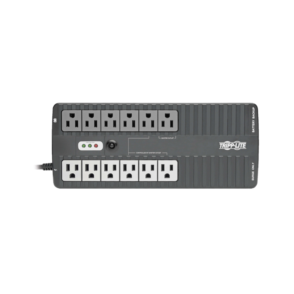 No Break Tripp-Lite Eco750UPS Standby Ahorro de Energía 750VA 450W 120V Eco USB 12 Salidas