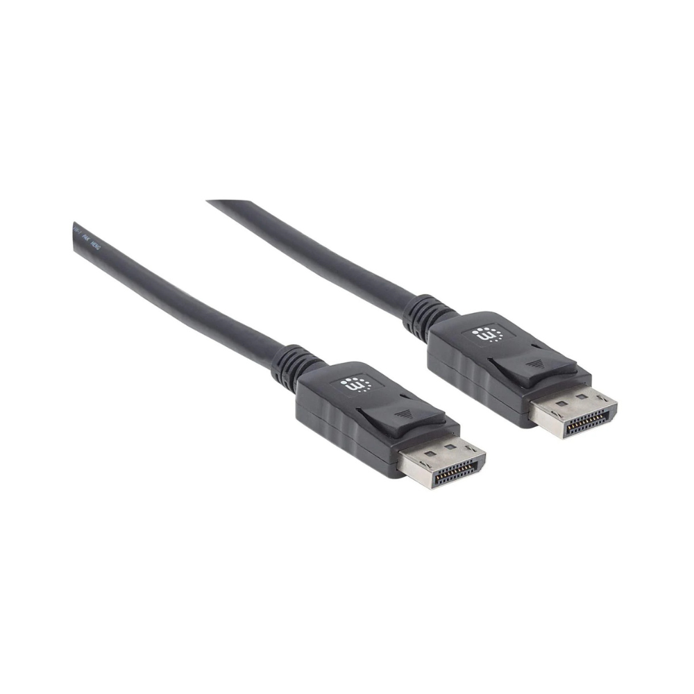Cable DisplayPort M-M 3.0M Negro Manhattan (307093)