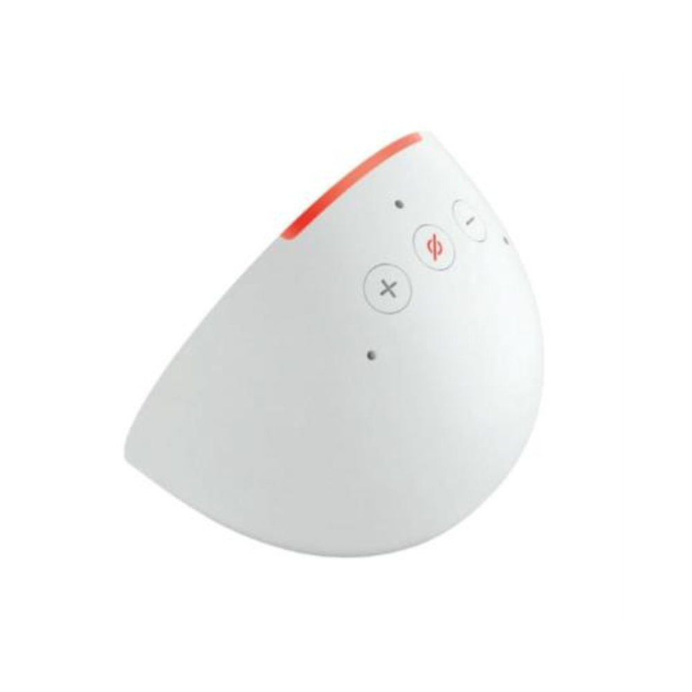 Bocina Inteligente Alexa Amazon Echo Pop Proyección Frontal 1.95" Wi-Fi Bluetooth Blanco Glaciar