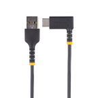 Cable USB-A a USB-C 1m Acodado Recto Carga Rápida Alta Resistencia StarTech.com Mod. R2ACR-1M-USB-CABLE