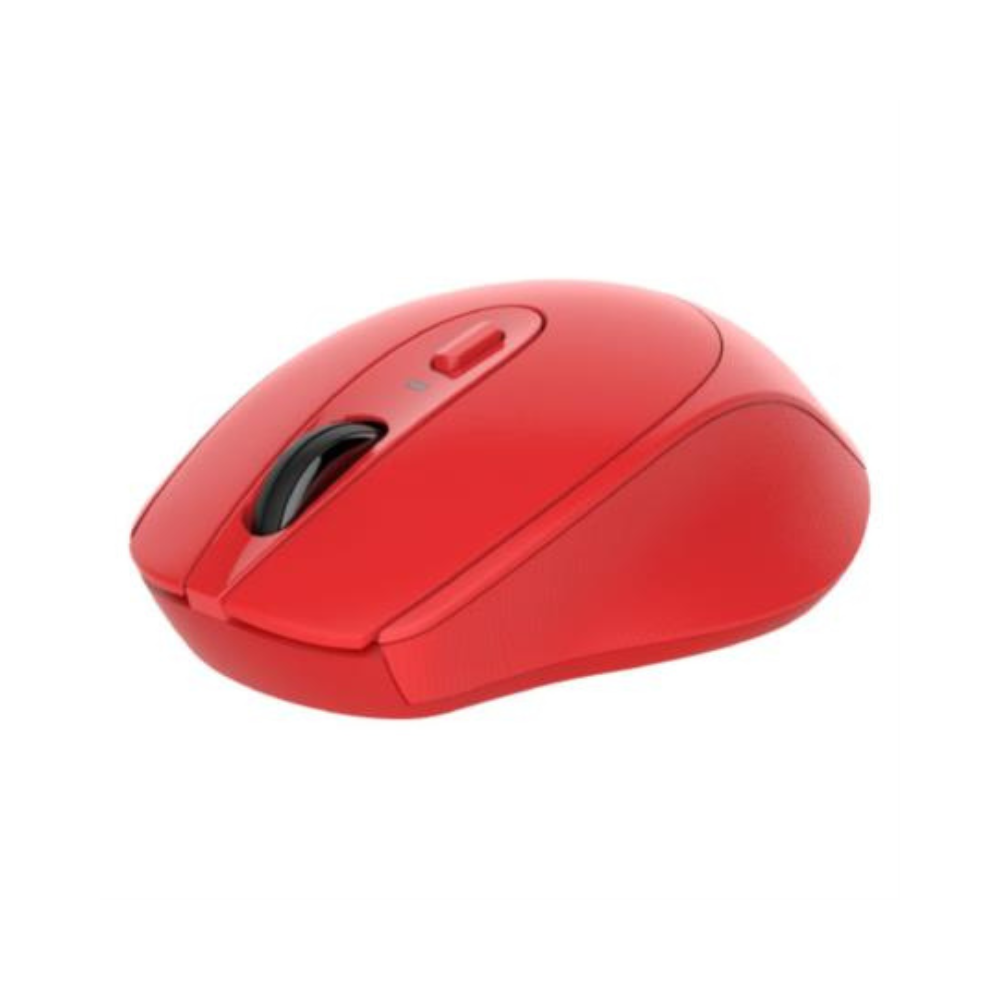 Mouse Nextep NE-411E Inalámbrico Ergonómico, USB, 1600 DPI, Rojo