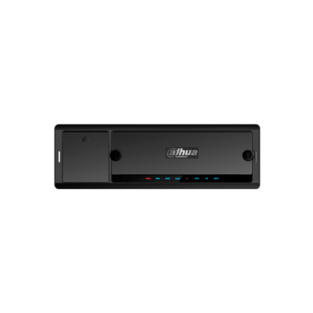 NVR Móvil Dahua MNVR4104-GFWI - 4 Canales, Inteligencia Artificial, 4 Puertos PoE, GPS, WiFi, 4G, Reconocimiento Facial y ANPR