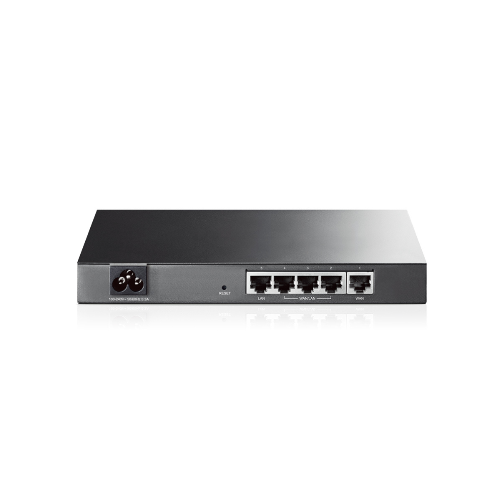 Router Balanceador Multi-WAN 10/100 Mbps 1 LAN, 1 WAN, 3 Puertos Configurables, 10,000 Sesiones, Oficina Pequeña