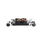 Kit TurboHD 5MP DVR 4 Canales con 4 Cámaras Bala 2.8mm con Micrófono Integrado, Fuente y Accesorios de Instalación