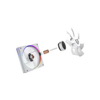 Enfriamiento Líquido Balam Rush 240 Hydrox Expert HYX24 Blanco Display para monitoreo de temperatura RGB TDP 250 W Legend