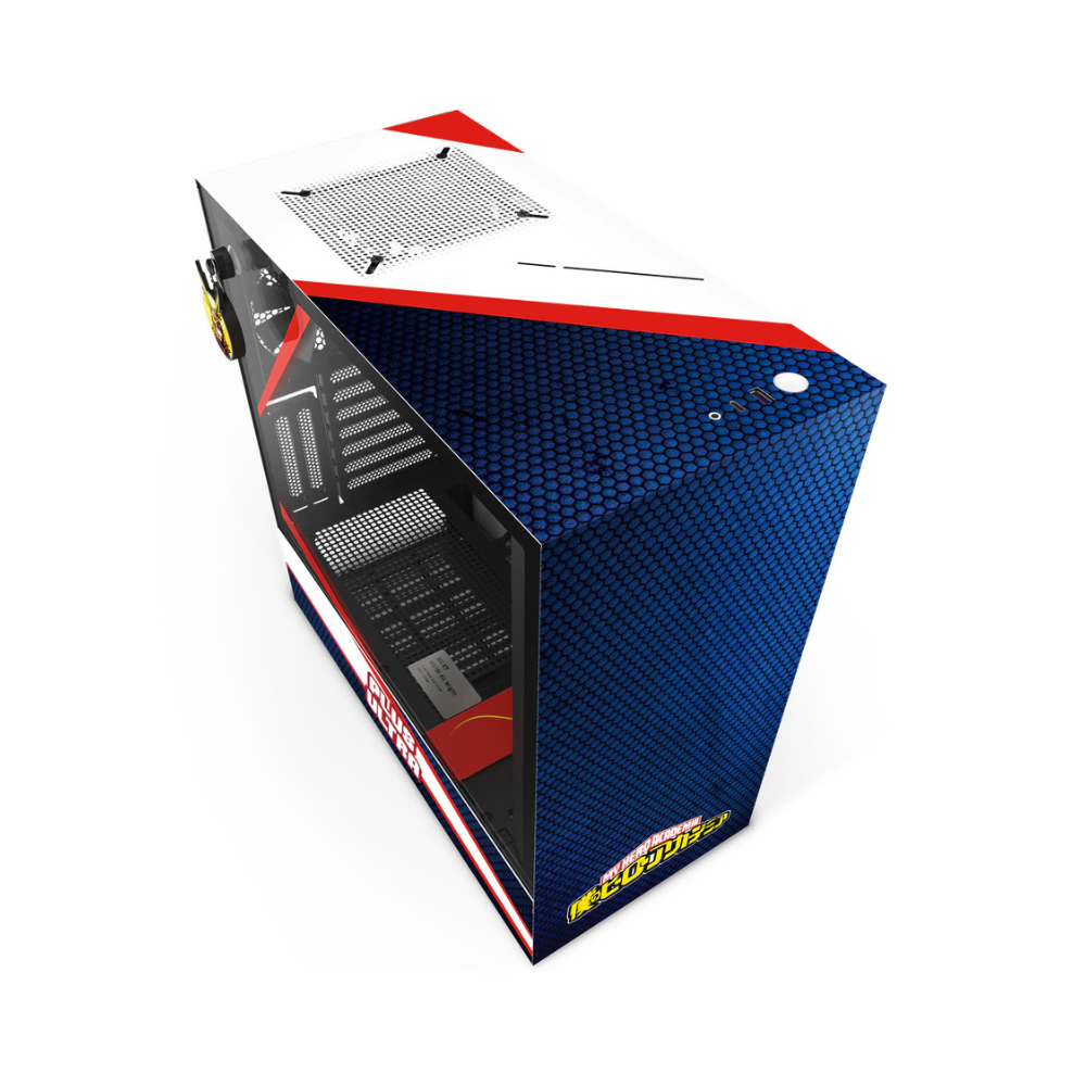 Gabinete NZXT H510i All Might Mid Tower ITX/Micro ATX/ATX, Azul CA-H510I-MH-AM