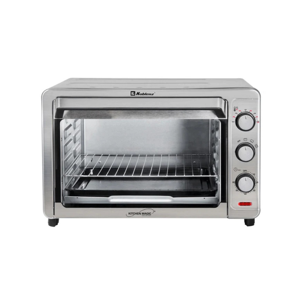 Horno eléctrico y convección Koblenz HKM-1500 S, 32L (9 rebanadas de pan), 3 funciones de cocción, termostato de 100-250 grados, 1500W