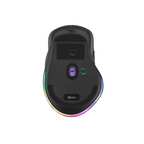 Mouse GETTTECH Inalambrico Ergonomico Ajustable 6400 DPI Negro